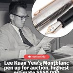 @mothershipsg The sterling silver Montblanc Meisterstuck No. 146 fountain pen be…