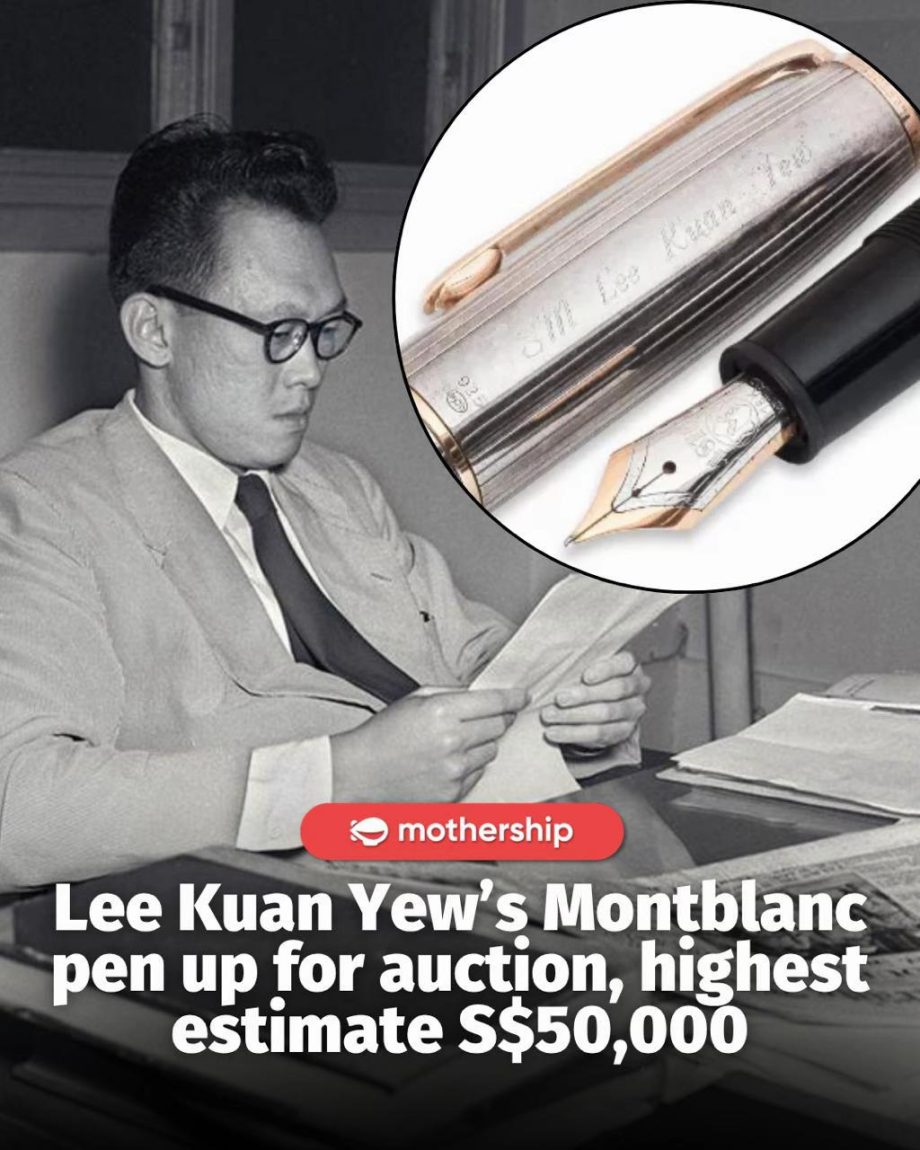 @mothershipsg The sterling silver Montblanc Meisterstuck No. 146 fountain pen be… @mothershipsg The sterling silver Montblanc Meisterstuck No. 146 fountain pen be…