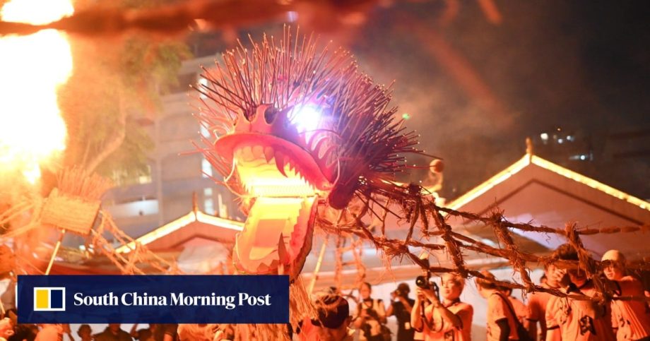 Why Singapore’s record-breaking giant fire dragon goes up in smoke every 3 years