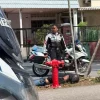 Motorcyclist arrested after fleeing police roadblock