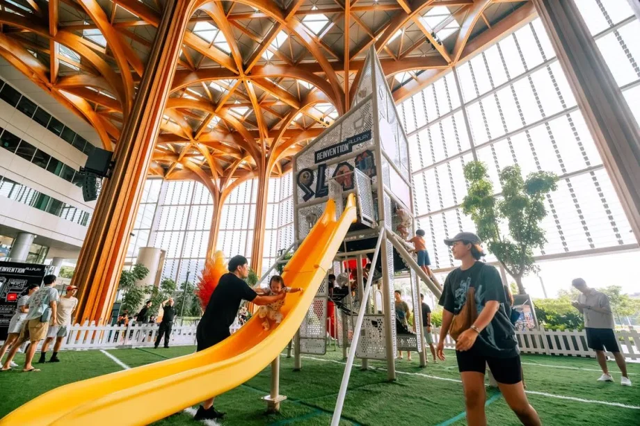 Singapore Science Park is a playful innovation hub