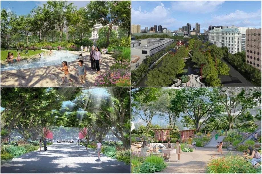 New merged park in Orchard Road to combine Istana Park, Dhoby Ghaut Green and Penang Road Open Space New merged park in Orchard Road to combine Istana Park, Dhoby Ghaut Green and Penang Road Open Space