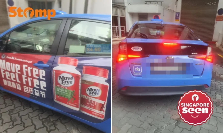 Woman allegedly hit by reversing taxi in Punggol Woman allegedly hit by reversing taxi in Punggol