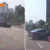 Motorcyclist taken to hospital after accident on Zion Road