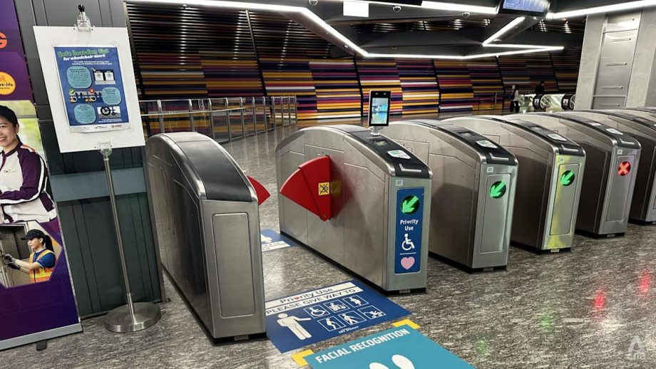 Facial recognition gantries being tested at Punggol Coast MRT station, no plans to expand trial for now: LTA