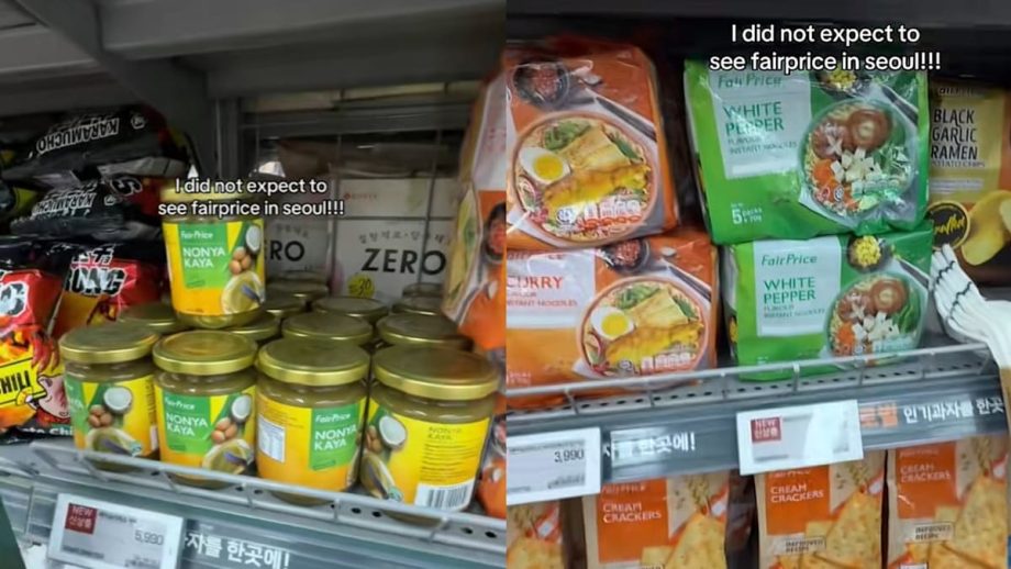 S’porean Surprised To Find FairPrice Products In Seoul Supermarket S’porean Surprised To Find FairPrice Products In Seoul Supermarket