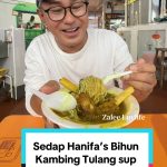 @zaleeluvlife Bihun Mutton Tulang sup di Hanifa’s Biryani Specialist Tekka Marke…