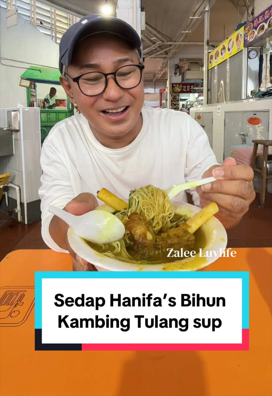 @zaleeluvlife Bihun Mutton Tulang sup di Hanifa’s Biryani Specialist Tekka Marke…