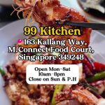 @damnshiokah 99 Kitchen – The 1st .90 Tze Char in SG! @wufu.co  Located at 163…