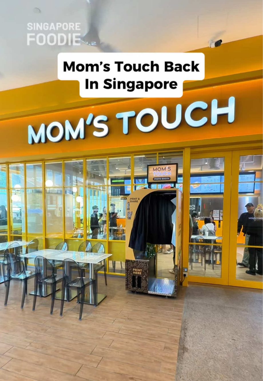 @singaporefoodie Largest Fast Food Chain In South Korea Mom’s Touch Is Back In S…