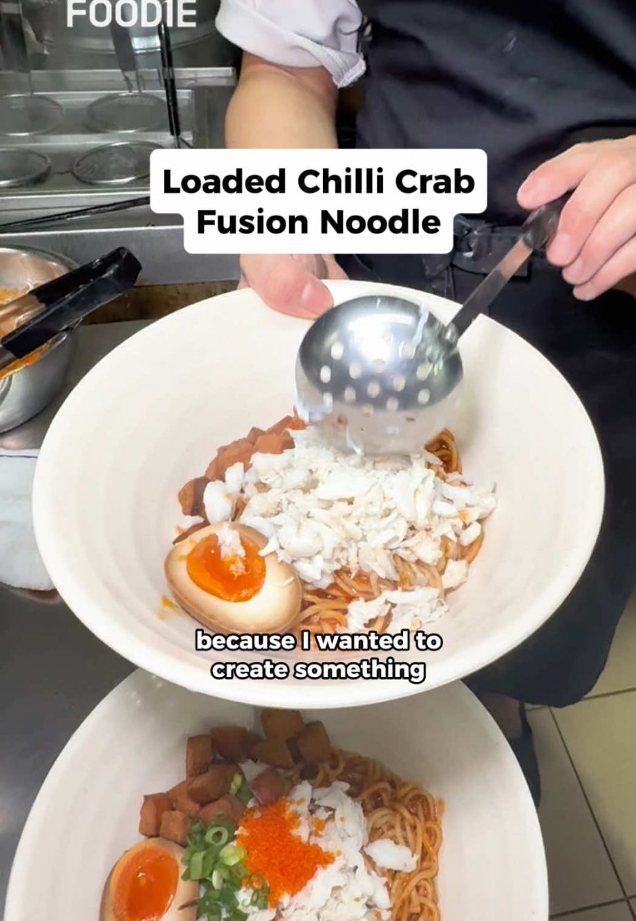 @singaporefoodie  Chilli Crab Noodle In Amoy Street Food Centre  @gan_lao_zai,…
