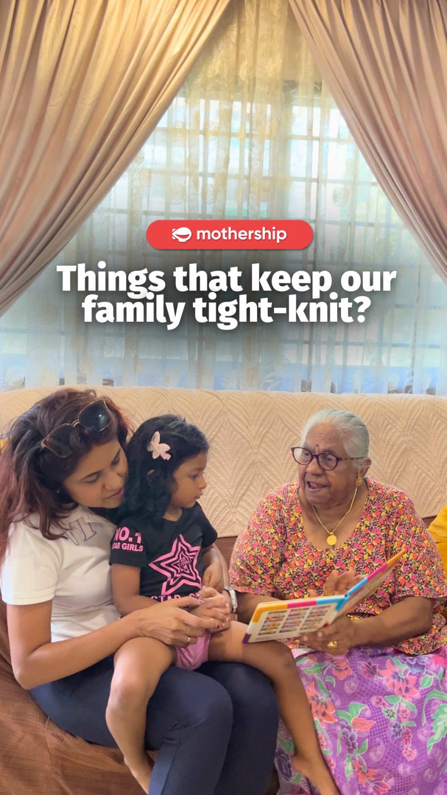 @mothershipsg Are you close to your family? Sometimes what keeps the family tigh… @mothershipsg Are you close to your family? Sometimes what keeps the family tigh…