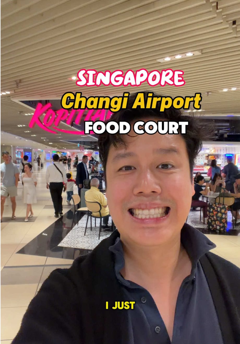 @nickandhelmi Most travellers at Changi Airport don’t know about this food court…