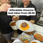 @singaporefoodie Omurice and Udon From .90 In Hakwer  Omuplace by @2chefstooma…