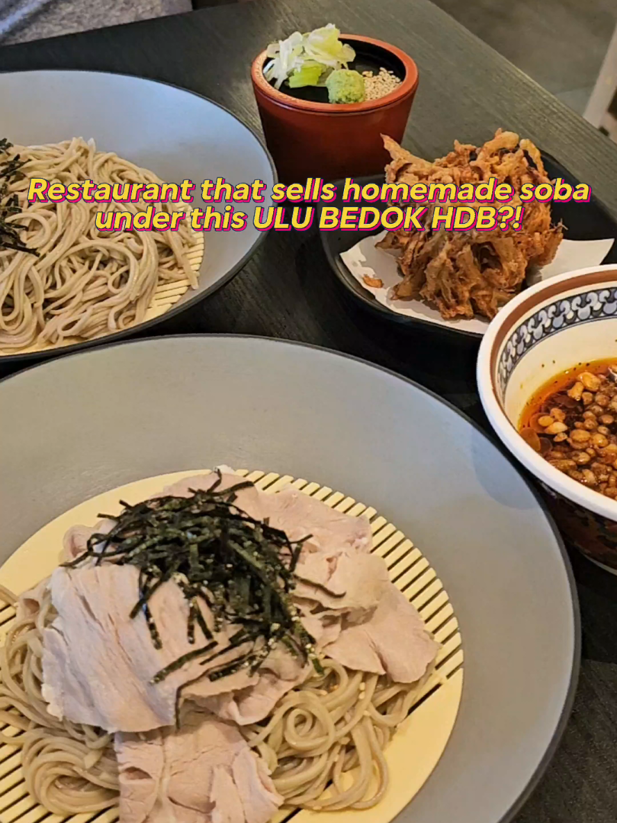@shusavours This is a really good homemade soba restaurant that is situated in s…