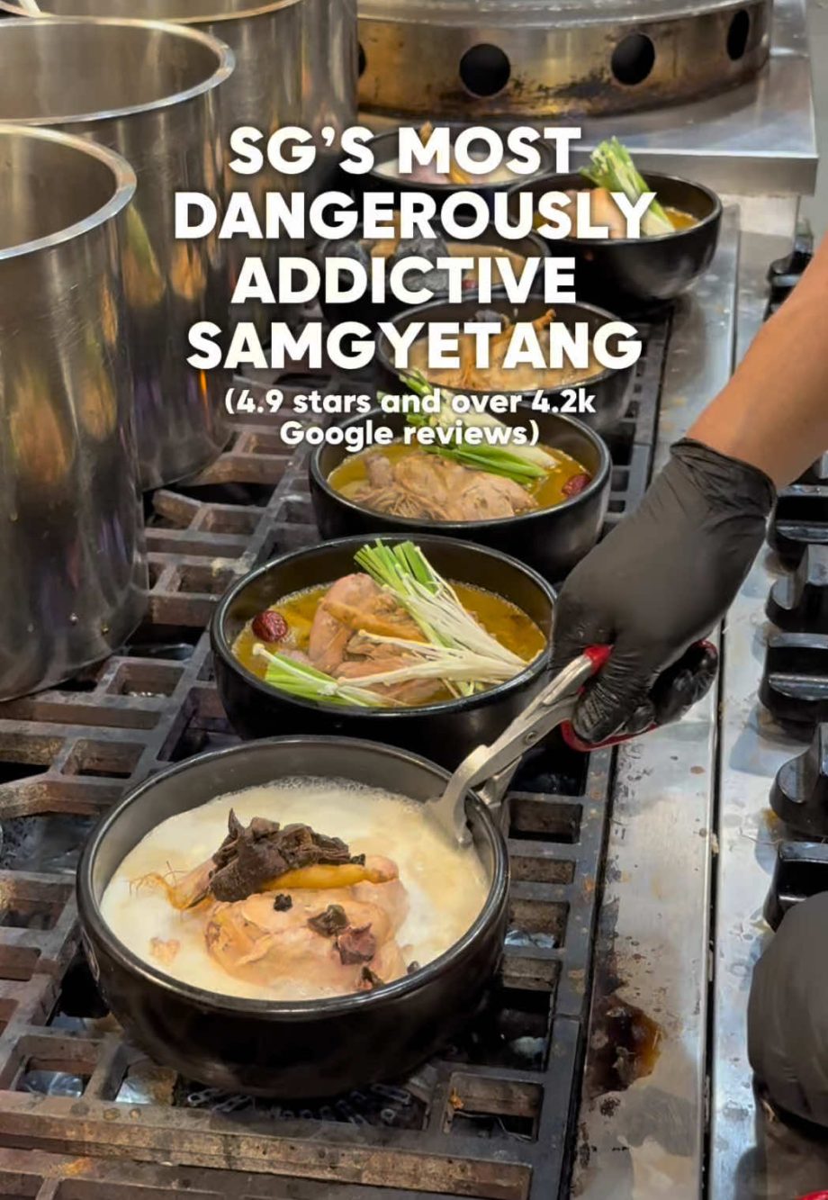 @sgadventurousduo SG’S MOST DANGEROUSLY ADDICTIVE SAMGYETANG!! Bomul Samgyetang… @sgadventurousduo SG’S MOST DANGEROUSLY ADDICTIVE SAMGYETANG!! Bomul Samgyetang…