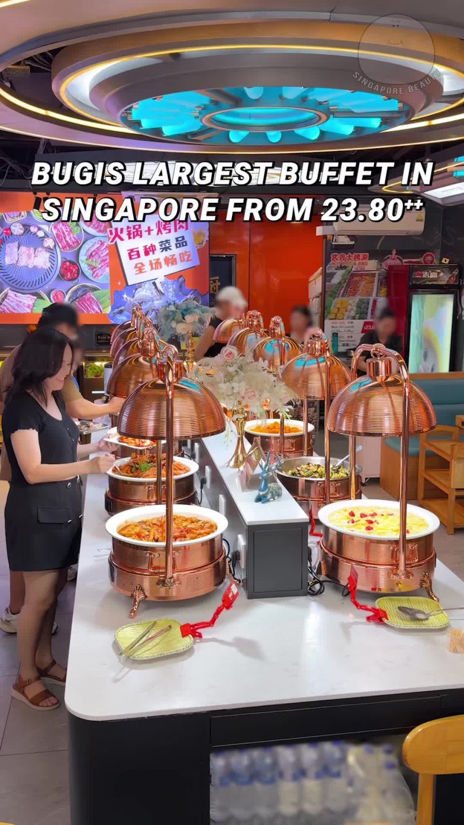 @singaporebeauty Largest Hotpot & BQQ buffet at Bugis Singapore with banquet-sty… @singaporebeauty Largest Hotpot & BQQ buffet at Bugis Singapore with banquet-sty…