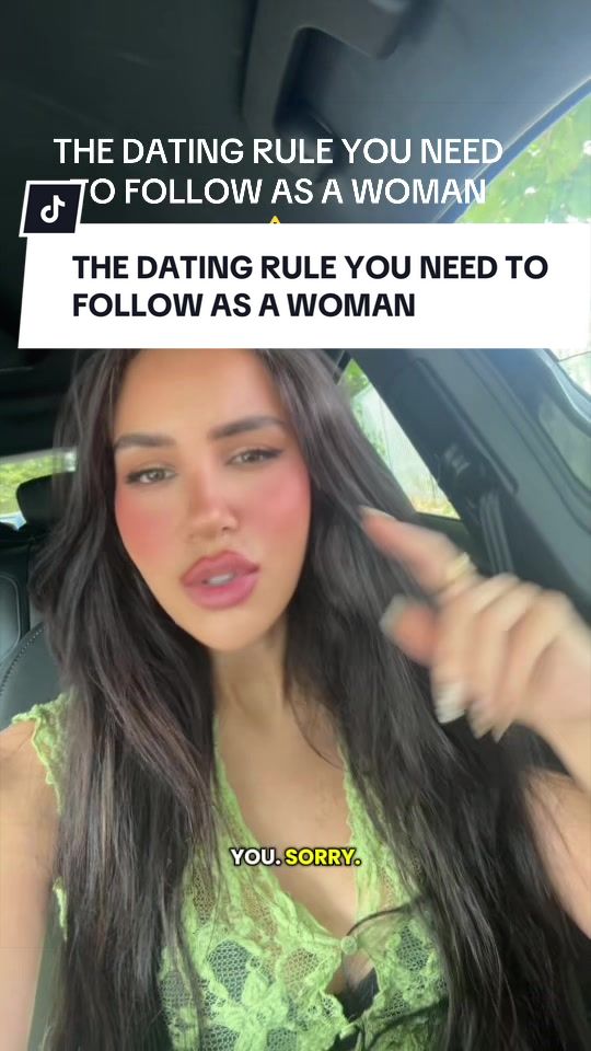 @sukainalouisa THE DATING RULE YOU NEED TO FOLLOW AS A WOMAN   #patriarchy #dece…