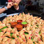 @zermattneo 110 Samosas eaten in under an hour! Honestly, it felt hella easy  #s…