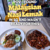 @shiokwithmerewards Found Melaka-style Malaysian nasi lemak in Singapore and I w…