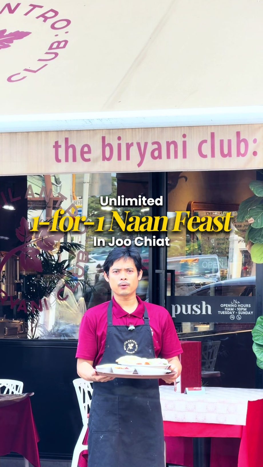 @sgwheretodine Yes @cilantro.sg has EXTENDED 1-for-1 naan feast! This is their f…