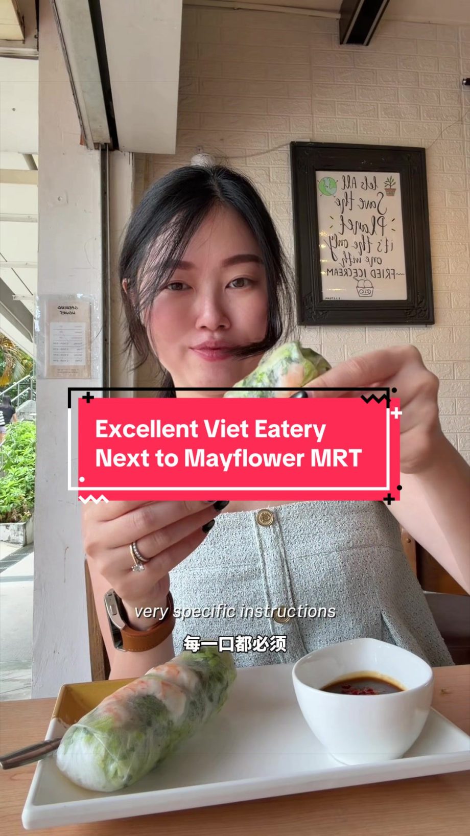 @amieishungry Celebrating National Day by visiting a Singaporean-owned underrate…