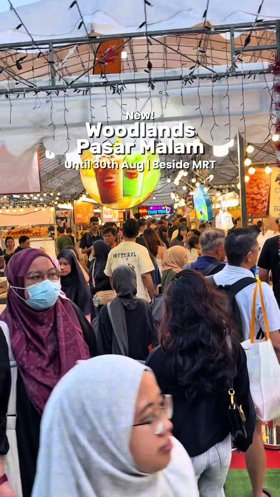 @shishi_diary NewWoodlands Pasar Malam is here now right beside woodlands MRT!  …