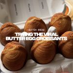 @onericeplease Finally trying the viral croissant eggs from @@butterbreadsg !  T…