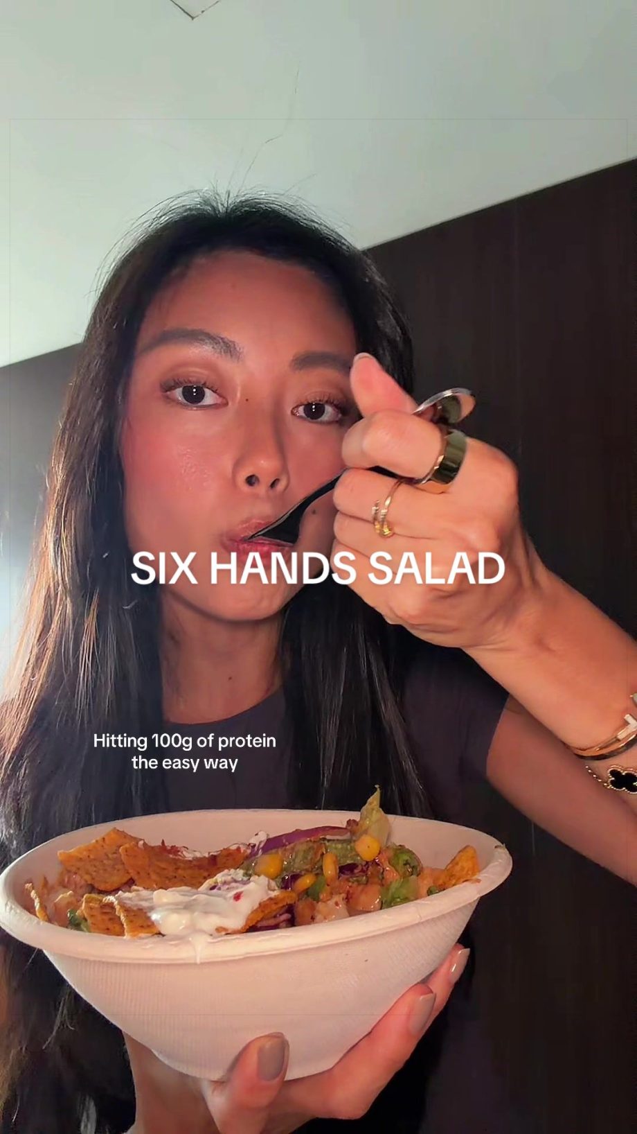 @dayswithange @Six Hands I love your chipotle chicken #asmreating #eatingsalad #…