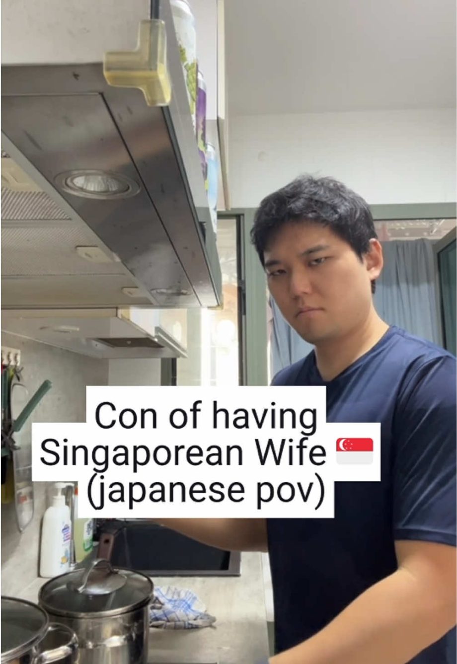 @ghibojisan Japanese POV. Is this a SG thing or just my wife?  #singaporeanwife …
