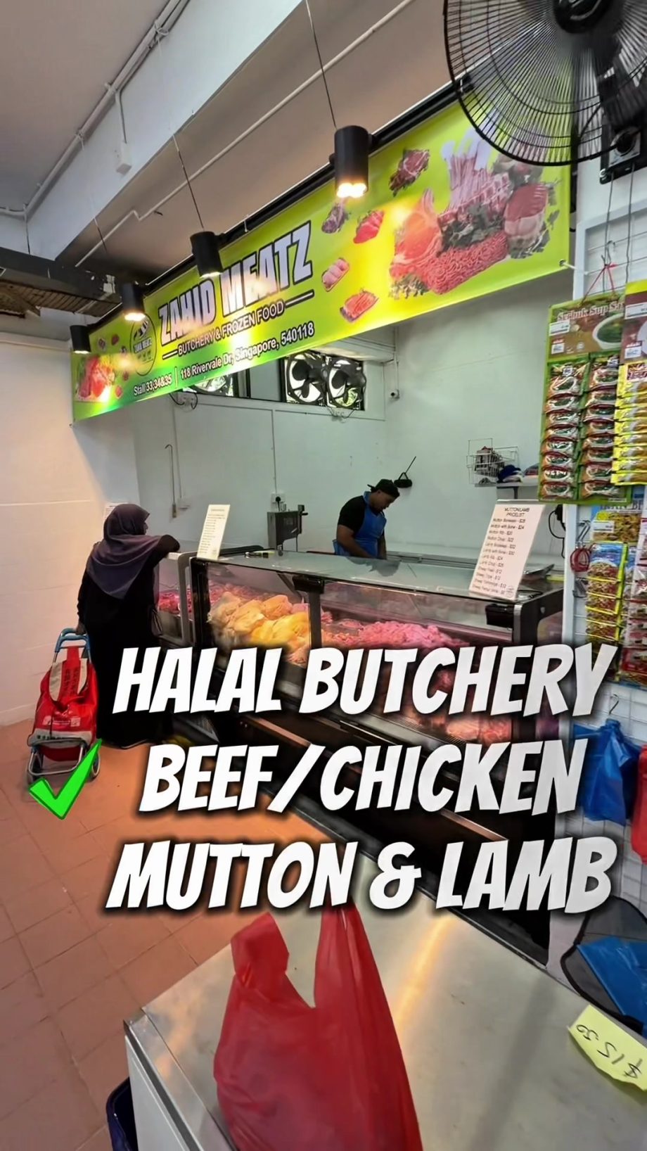 @zahid.meatz Dapatkan Daging Lembu, Ayam, Kambing & Frozen Food di 118 Rivervale…