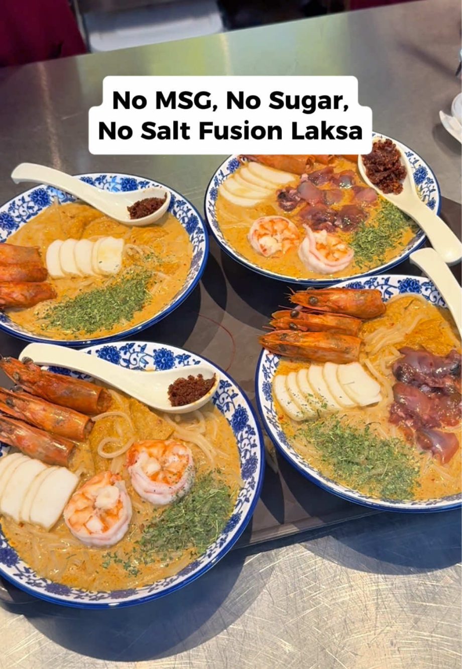 @singaporefoodie Husband-and-wife Duo Serves Guilt-free Laksa  @kingoflaksa, Blk…