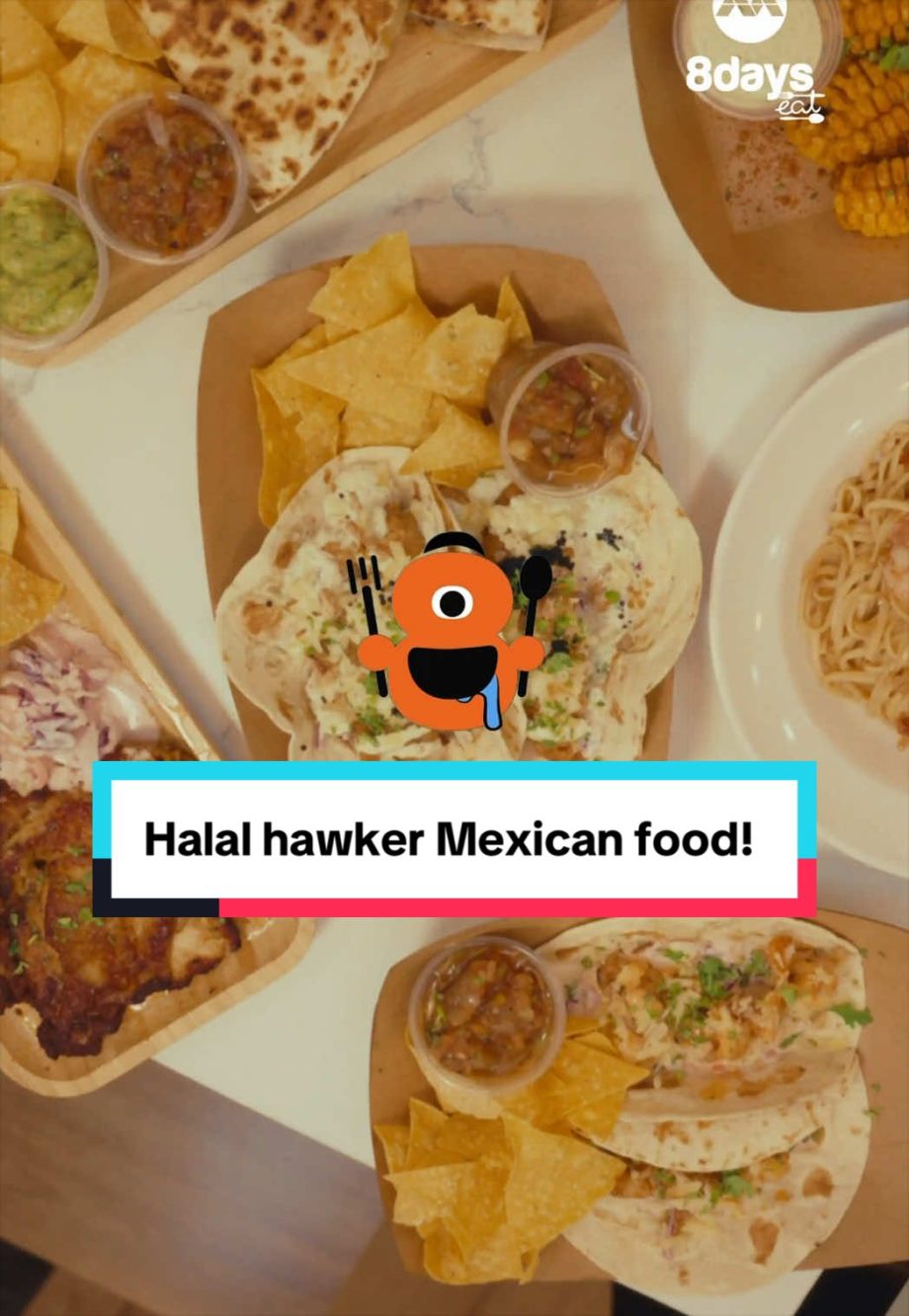@8dayseat Veteran chef Fey Foo serves halal Mexican food from a hawker stall! Pr…