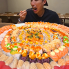 @zermattneo 350 pieces of sushi slammed at a sushi buffet – only thing unlimited…