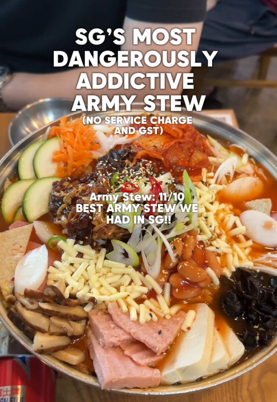 @sgadventurousduo BEST ARMY STEW IN SG WITH NO GST AND NO SERVICE CHARGE!! Unni… @sgadventurousduo BEST ARMY STEW IN SG WITH NO GST AND NO SERVICE CHARGE!! Unni…