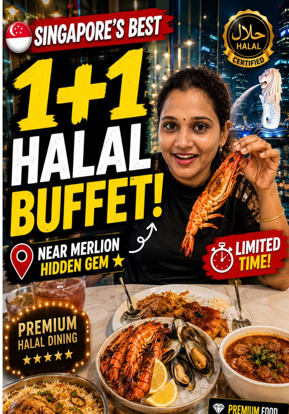 @arkoraprivatelimited Singapore’s BEST 1+1 Halal Buffet?! Near Merlion! Found … @arkoraprivatelimited Singapore’s BEST 1+1 Halal Buffet?! Near Merlion! Found …