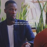 @albanereugenejr Albaner C. Eugene Jr. gives dating advice to a man and encourag…
