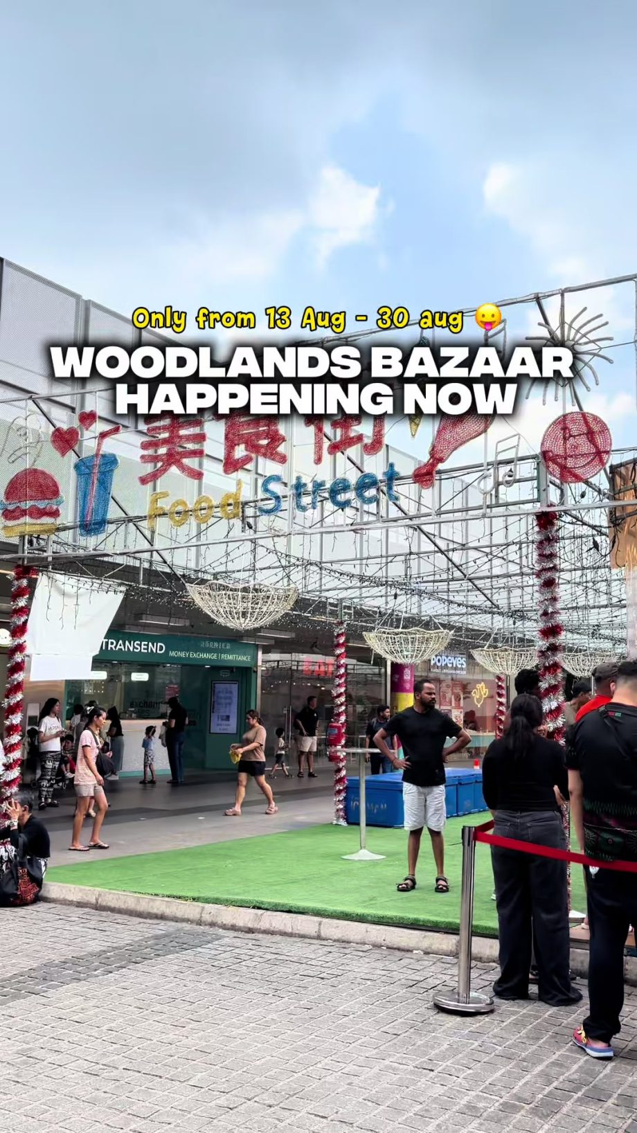@tlkevents here for a good time not a long time  #PasarMalamSG #foodtok #viral #…