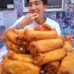 @zermattneo 80 Deep Fried Sausage Rolls Challenge! This was legit my childhood c…
