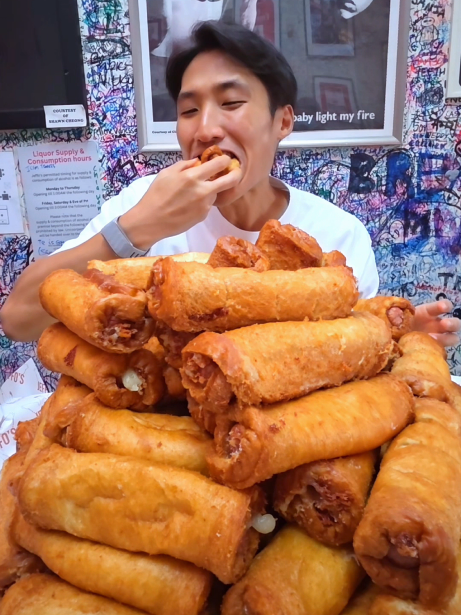 @zermattneo 80 Deep Fried Sausage Rolls Challenge! This was legit my childhood c… @zermattneo 80 Deep Fried Sausage Rolls Challenge! This was legit my childhood c…