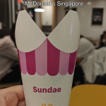 @amelia.journals mango hot fudge sundae  from McDonald’s Singapore #food #fastfo…