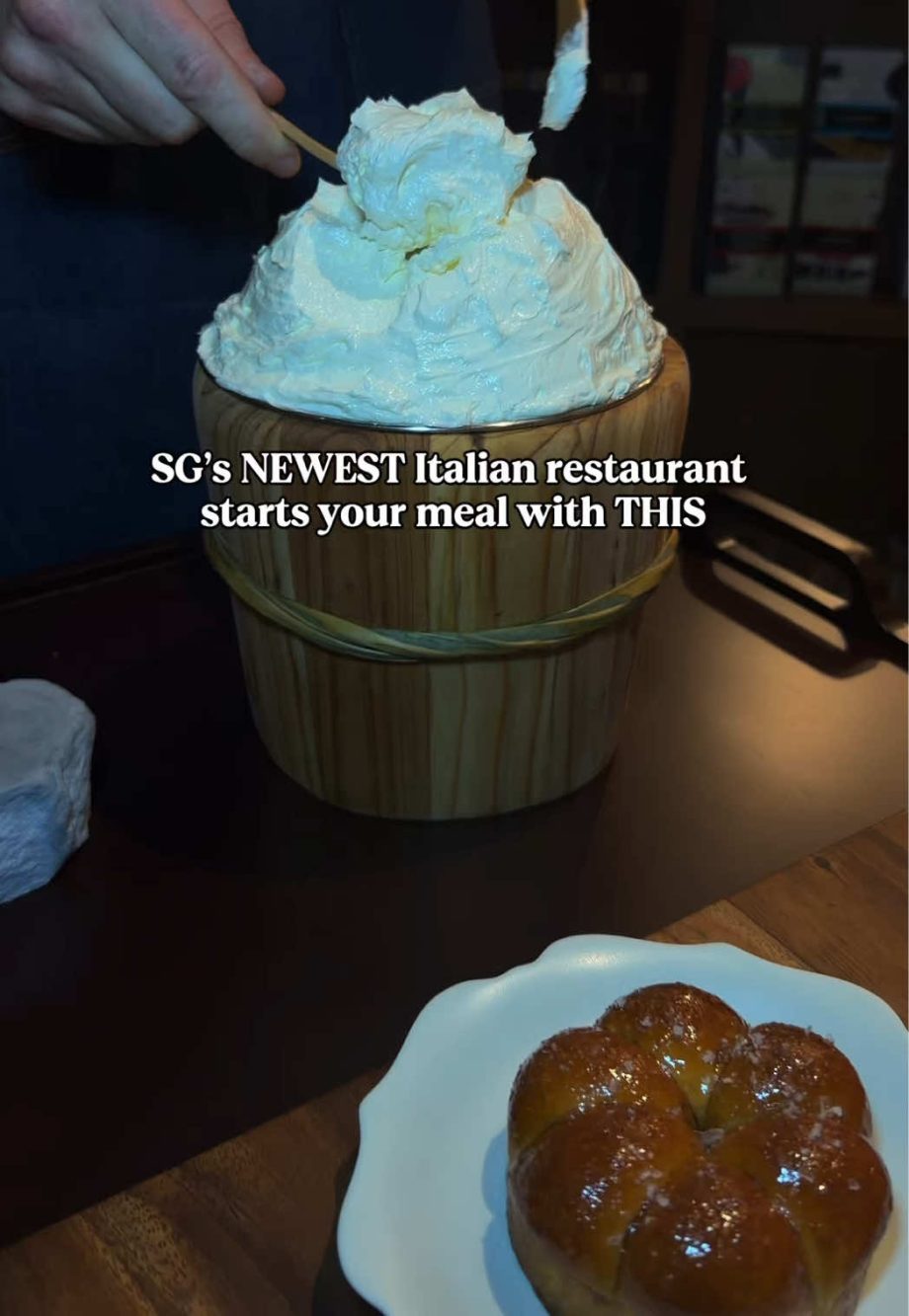 @bakeneatdiary SG’s NEWEST ITALIAN RESTAURANT OPENING 10 AUGUST  glazed soft bun…