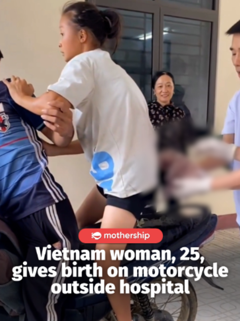 @mothershipsg the strength of a mother  According to VnExpress, the woman was ar…