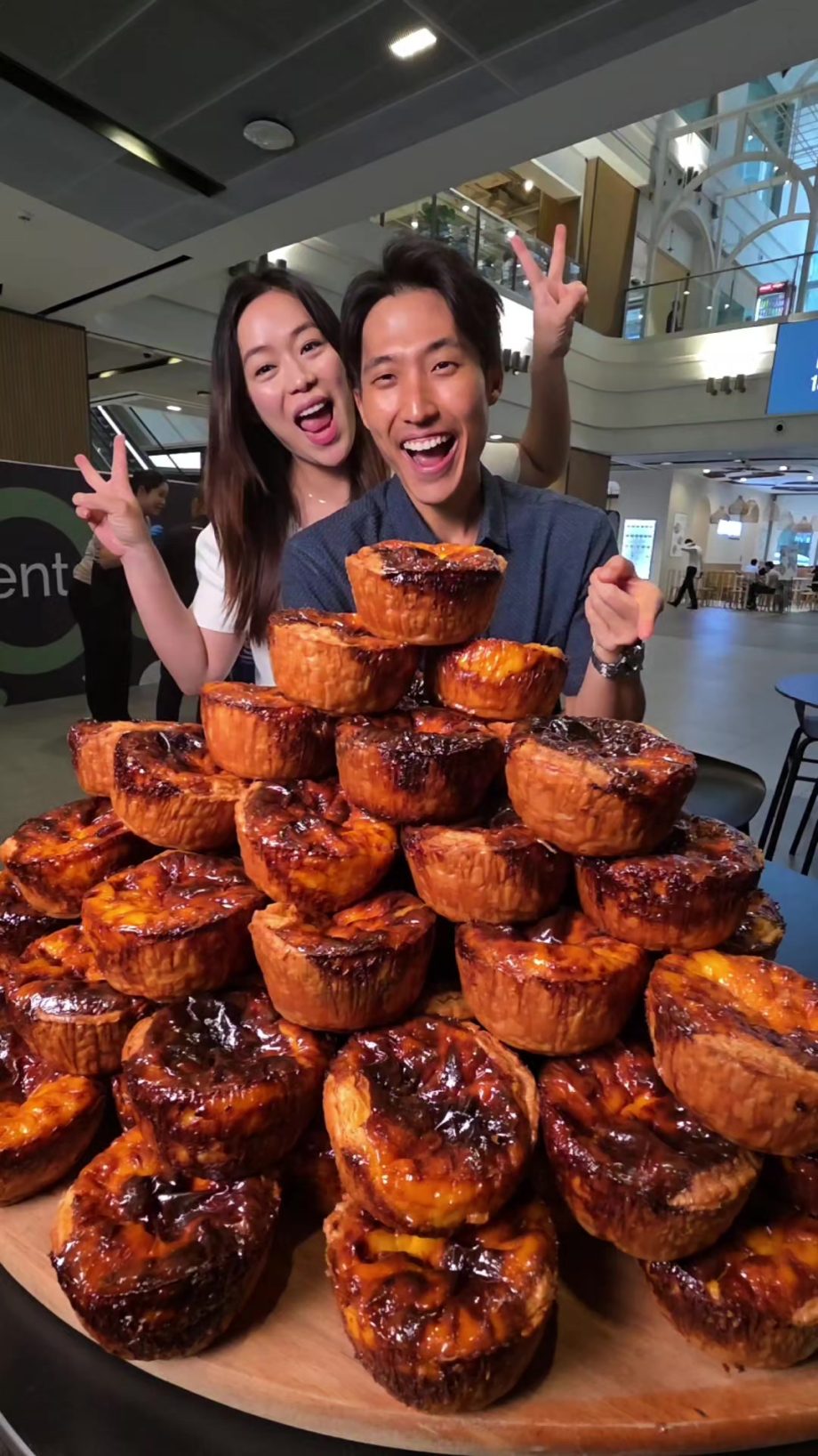 @zermattneo 80 JUMBO egg tarts (100g each) – easily my most enjoyable 8kg ever. … @zermattneo 80 JUMBO egg tarts (100g each) – easily my most enjoyable 8kg ever. …
