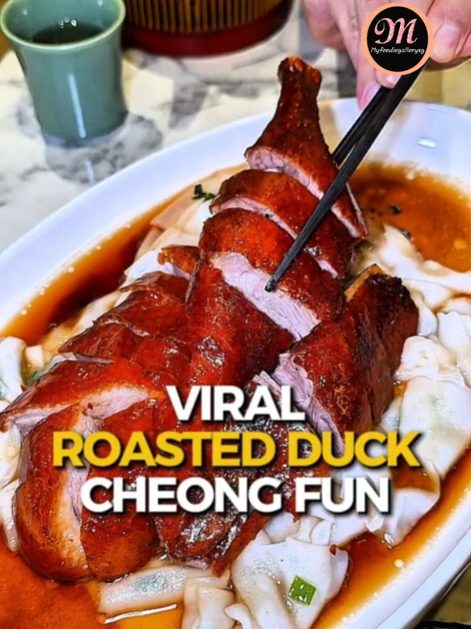 @myfoodiegallerysg Voral Roasted Duck Cheong Fun! If you’re a fan of roasted duc…