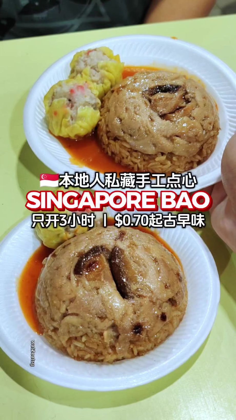 @wat2eatsg Legendary Local Dim Sum Stall That Opens ONLY 3 Hours — Sell Out = Ga…