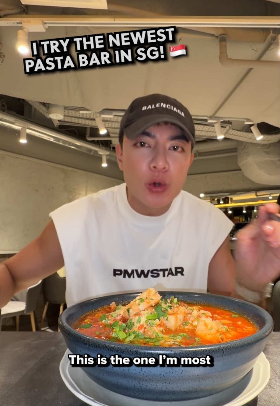 @theroycelee The newest pasta bar in SG! With soup pasta, mentaiko pasta and fri…