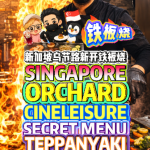 @bibipew SINGAPORE ORCHARD NEW TEPPANYAKI SPOT at ORCHARD CINELEISURE! SECRET ME…