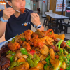 @zermattneo  SGD (~ USD) Cai Fan Buffet! You get ONE plate. What you put on …