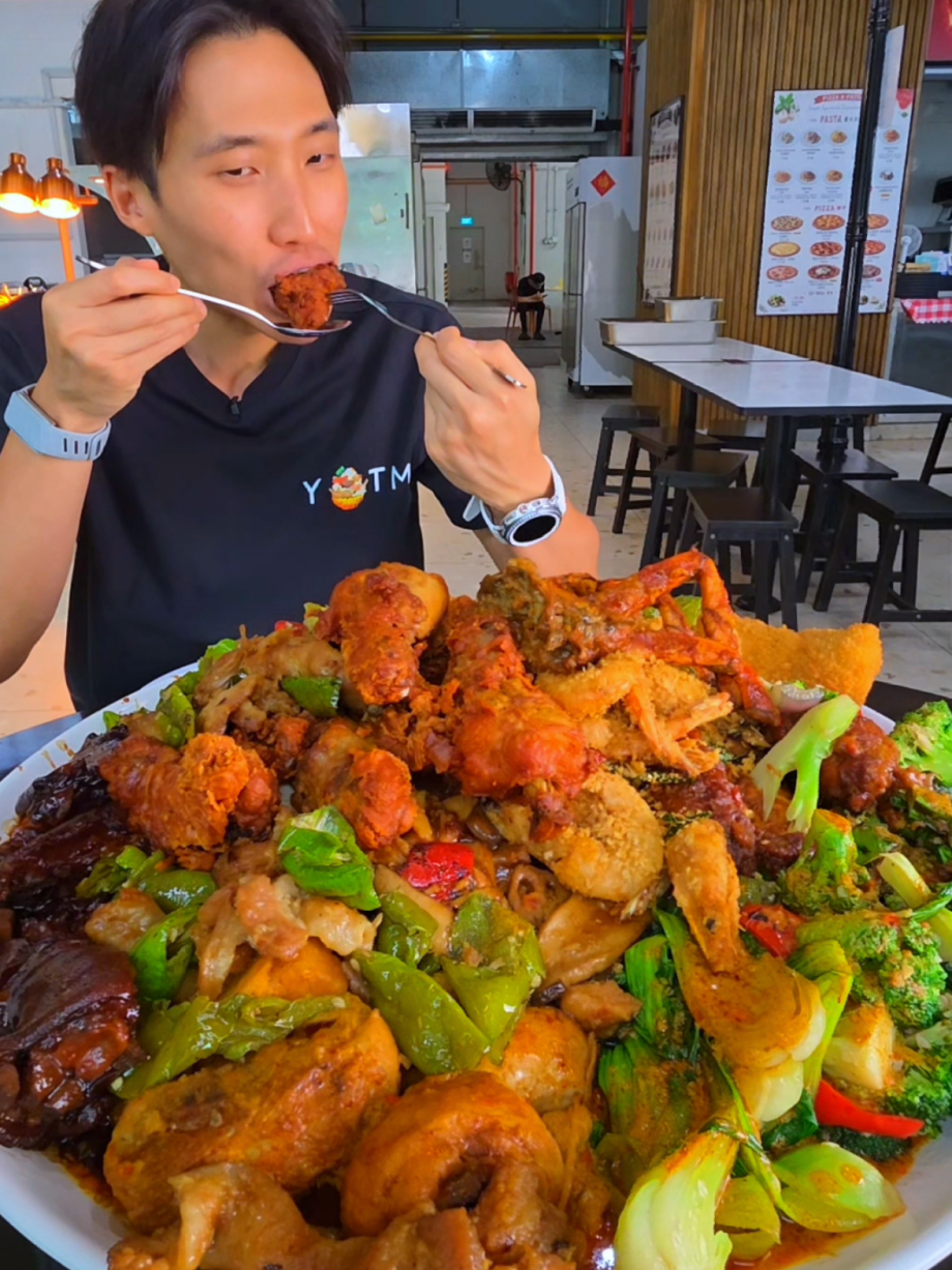 @zermattneo  SGD (~ USD) Cai Fan Buffet! You get ONE plate. What you put on …
